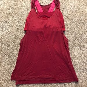 Lululemon built in bra tank size 6